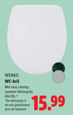 Lidl WENKO Wc-bril aanbieding