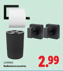 Lidl LIVARNO Badkameraccessoires aanbieding