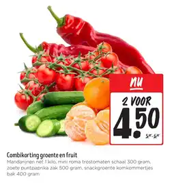 Jumbo Combikorting groente en fruit aanbieding