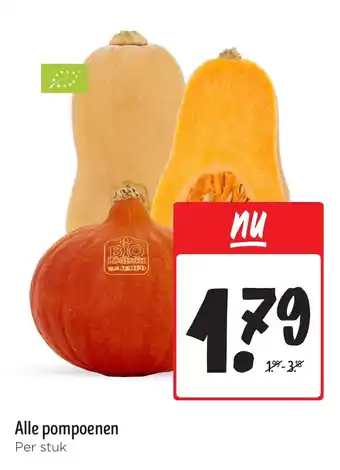 Jumbo Alle pompoenen aanbieding