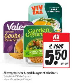 Jumbo Alle vegetarische a-merk burgers of schnitzels aanbieding