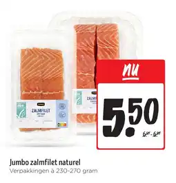 Jumbo Jumbo zalmfilet naturel aanbieding