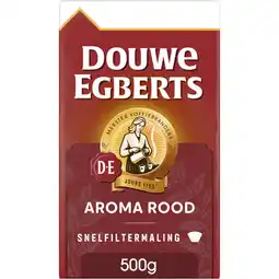 Albert Heijn Douwe Egberts Aroma rood filterkoffie aanbieding