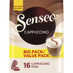 Albert Heijn Senseo Cappuccino koffiepads voordeelpak aanbieding