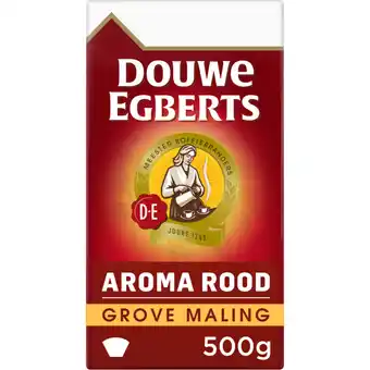 Albert Heijn Douwe Egberts Aroma rood grove maling filterkoffie aanbieding