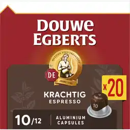 Albert Heijn Douwe Egberts Espresso krachtig capsules aanbieding
