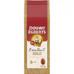 Albert Heijn Douwe Egberts Excellent gold koffiebonen aanbieding