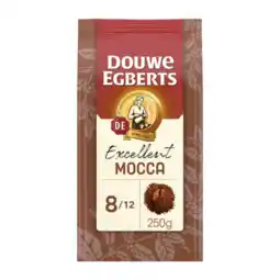 Albert Heijn Douwe Egberts Excellent mocca filterkoffie aanbieding