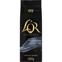 Albert Heijn L'OR Espresso fortissimo koffiebonen aanbieding