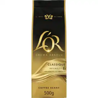 Albert Heijn L'OR Crema absolu classique koffiebonen aanbieding
