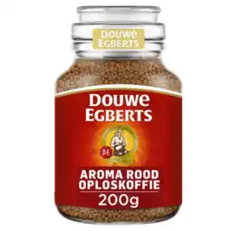 Albert Heijn Douwe Egberts Aroma rood oploskoffie aanbieding