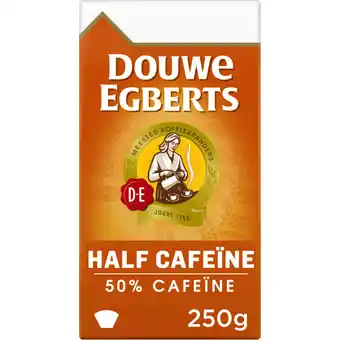 Albert Heijn Douwe Egberts Half cafeïne filterkoffie aanbieding