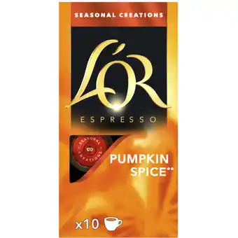 Albert Heijn L'OR Espresso pumpkin spice capsules aanbieding