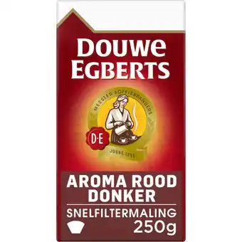 Albert Heijn Douwe Egberts Aroma rood donker filterkoffie aanbieding