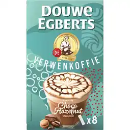 Albert Heijn Douwe Egberts Verwenkoffie latte choco hazelnut aanbieding