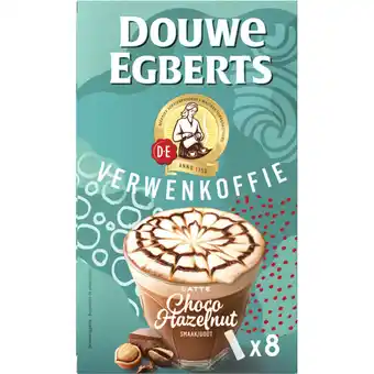 Albert Heijn Douwe Egberts Verwenkoffie latte choco hazelnut aanbieding