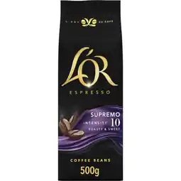 Albert Heijn L'OR Espresso supremo koffiebonen aanbieding
