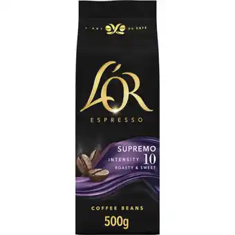 Albert Heijn L'OR Espresso supremo koffiebonen aanbieding