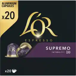 Albert Heijn L'OR Espresso supremo capsules aanbieding