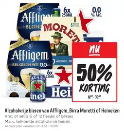 Jumbo Alcoholvrije bieren van affligem birra moretti of heineken aanbieding