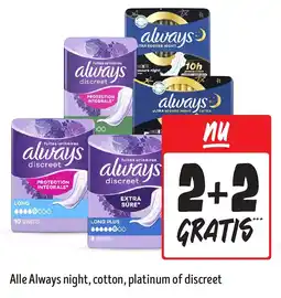 Jumbo Alle always night cotton platinum of discreet aanbieding