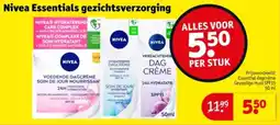Kruidvat Nivea essentials gezichtsverzorging aanbieding