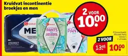 Kruidvat Kruidvat incontinentie broekjes en men aanbieding