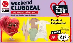 Kruidvat Kruidvat babytextiel aanbieding