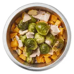 PLUS Uit de keuken van PLUS Geroosterde spruitjes en pompoen aanbieding
