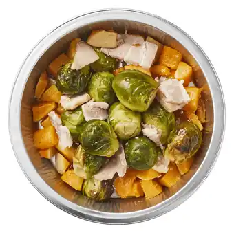 PLUS Uit de keuken van PLUS Geroosterde spruitjes en pompoen aanbieding