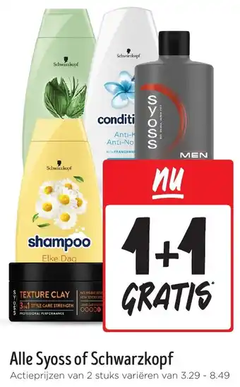 Jumbo Alle Syoss of Schwarzkopf aanbieding