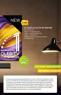 EP Beerepoot LG OLED evo Al G5 4K Televisie aanbieding