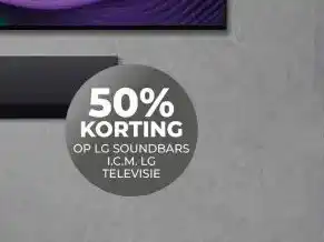 EP Beerepoot LG SOUNDBARS I.C.M. LG TELEVISIE aanbieding