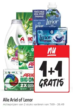 Jumbo Alle Ariel of Lenor aanbieding