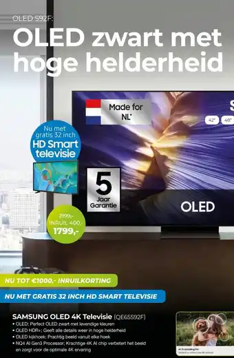 EP Beerepoot SAMSUNG OLED 4K Televisie aanbieding