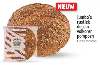 Jumbo Jumbo's rustiek desem volkoren pompoen aanbieding