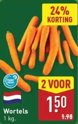ALDI Wortels aanbieding