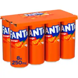 Albert Heijn Fanta Orange 8-pack aanbieding