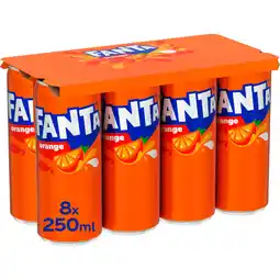 Albert Heijn Fanta Orange 8-pack aanbieding