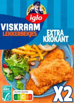Albert Heijn Iglo Viskraam lekkerbekjes aanbieding