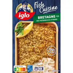 Albert Heijn Iglo Fishcuisine Bretagne aanbieding