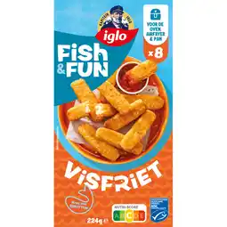 Albert Heijn Iglo Fish&fun visfriet aanbieding