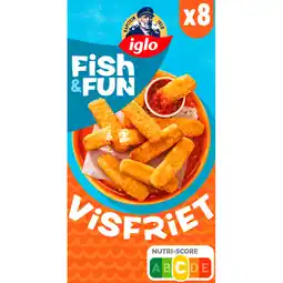 Albert Heijn Iglo Fish&fun visfriet aanbieding