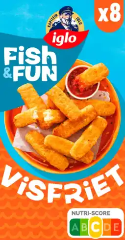 Albert Heijn Iglo Fish&fun visfriet aanbieding