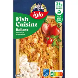 Albert Heijn Iglo Fishcuisine Italiano aanbieding