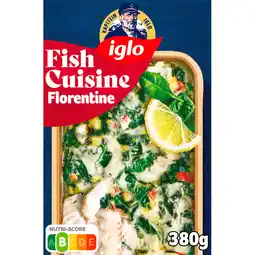 Albert Heijn Iglo Fishcuisine Florentine aanbieding