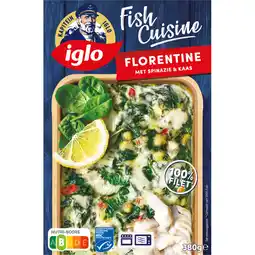 Albert Heijn Iglo Fishcuisine Florentine aanbieding