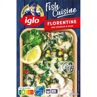 Albert Heijn Iglo Fishcuisine Florentine aanbieding