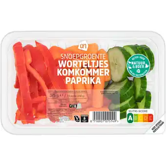 Albert Heijn AH Snoepgroente wortel komkommer paprika aanbieding