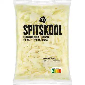 Albert Heijn AH Gesneden spitskool aanbieding
